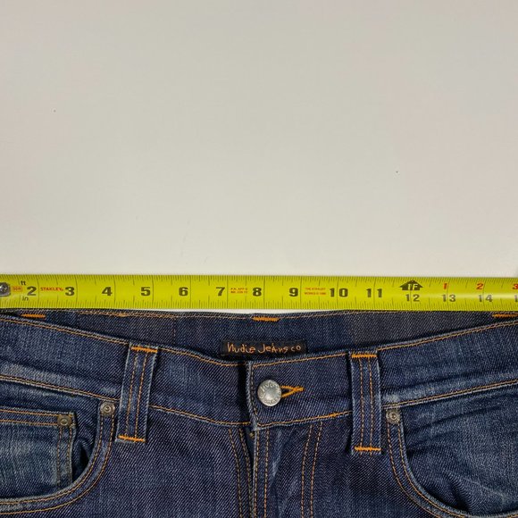 Nudie Jeans Slim Jim Cold Denim mens size 30x28 - Picture 8 of 9